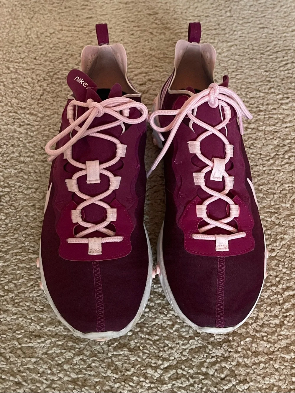 Nike Women’s React Element 55 CJ1496-991 Running Shoe Sneakers Size 9.5